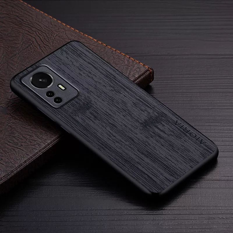Case Xiaomi 12 Lite 5G Bamboo Pattern Leather Casing Xiaomi 12 Lite 5G Cover