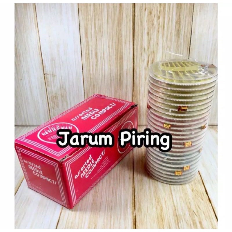 JARUM JAHIT PIRING 1 BOX ISI 24 PIRING GROSIR