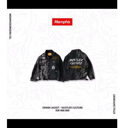 JAKET DENIM - HUSTLER CULTURE