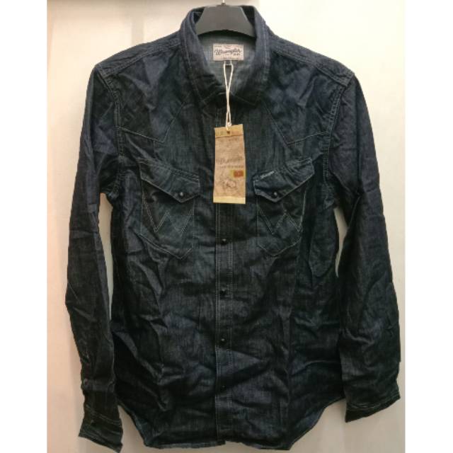 KEMEJA WRANGLER LENGAN PANJANG ORIGINAL