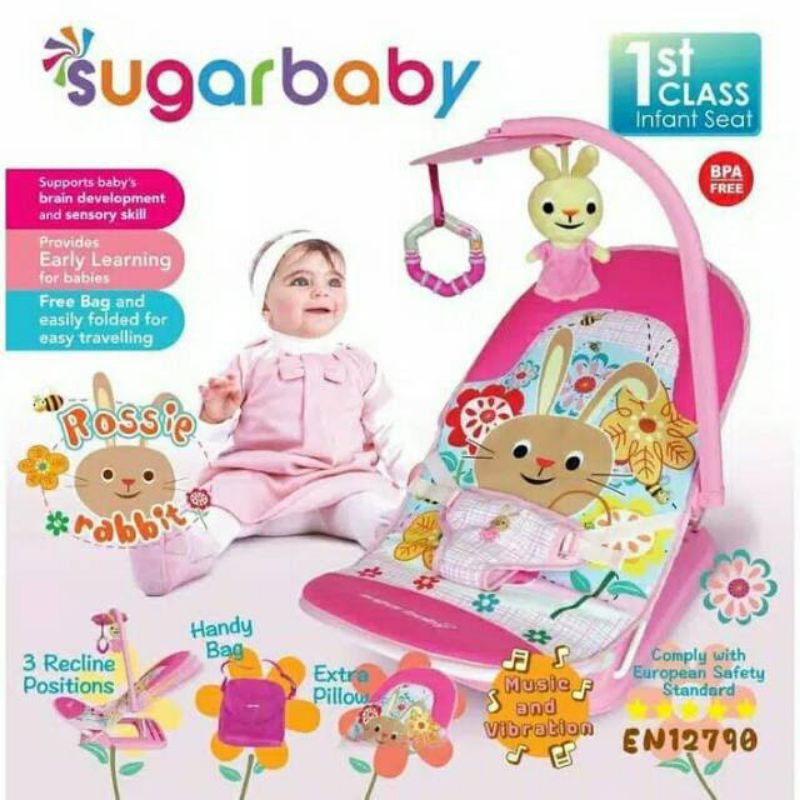 Infant seat sugar baby - kursi getar bayi