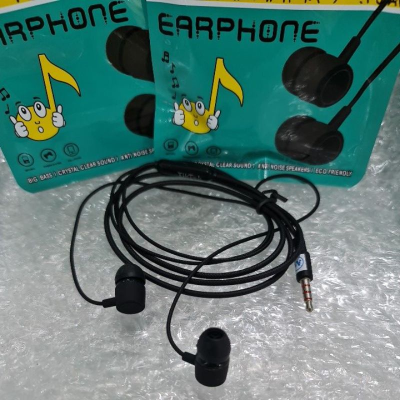 Headset handsfree earphone headphone tik tok