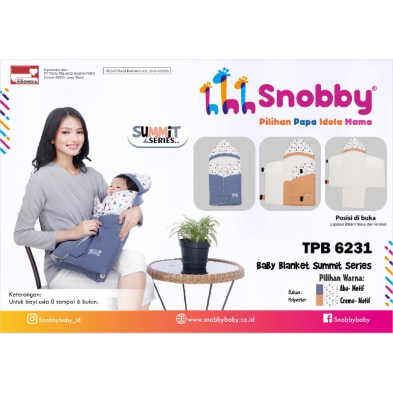 Selimut Bayi Summit Series Snobby