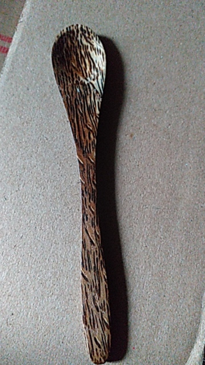 Sendok Unyil Kayu Aren 10cm