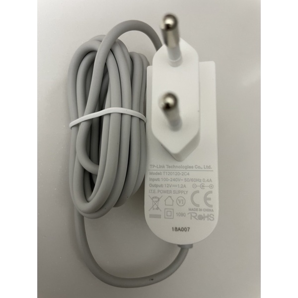 ADAPTOR TPLINK ORIGINAL 12V 1.2A PUTIH tp-link MODEL: T120120-2C4