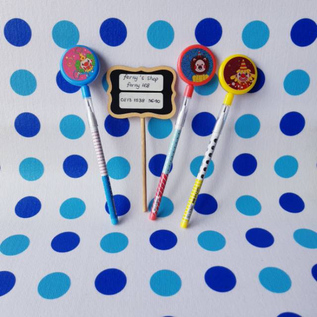

Pensil labirin/ pensil/ pensil motif circus
