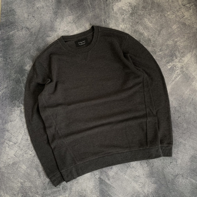 sweater crewneck zara man second original