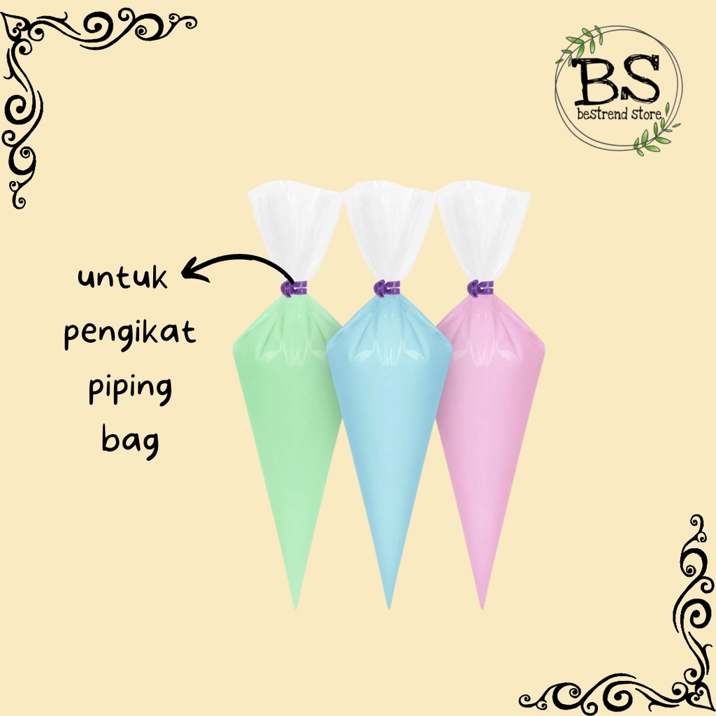 Tali Karet Pengikat Kantong Piping Bag Icing Bahan Silikon