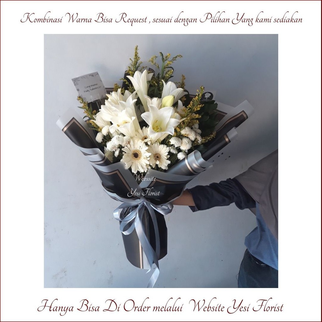 Jual [Ready / tidak PO / bisa dikirim hari ini] Flowers Bouquet ...