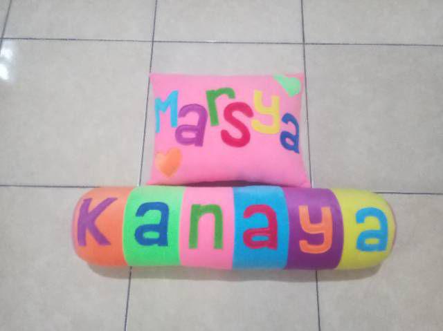 Guling Nama Velboa Murah 60cm