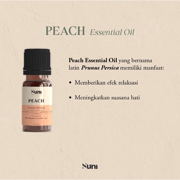 Suni Wellness Essential Oil Peach 10ml - Peach Essential Oil