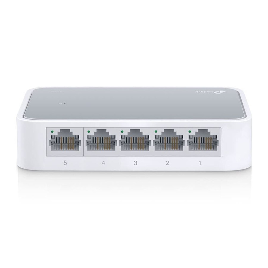 TP-LINK Desktop Switch 5-Port 10/100Mbps - TL-SF1005D - White