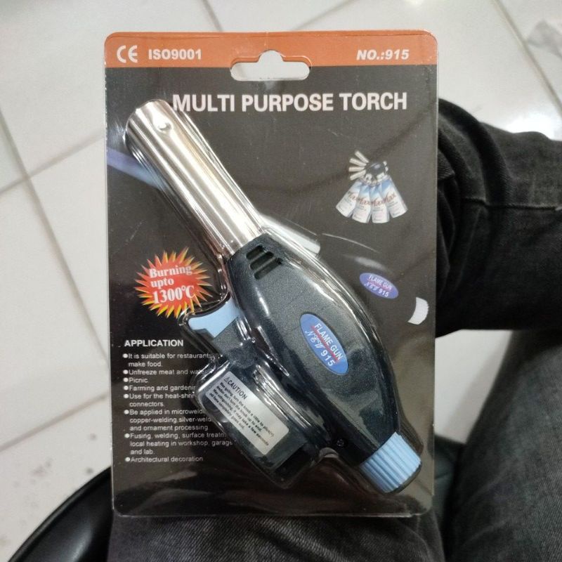 Flame Gun Multi Purpose Torch / Pemantik Gas / Kepala Korek Gas Nyala Api Las Peleburan Murah