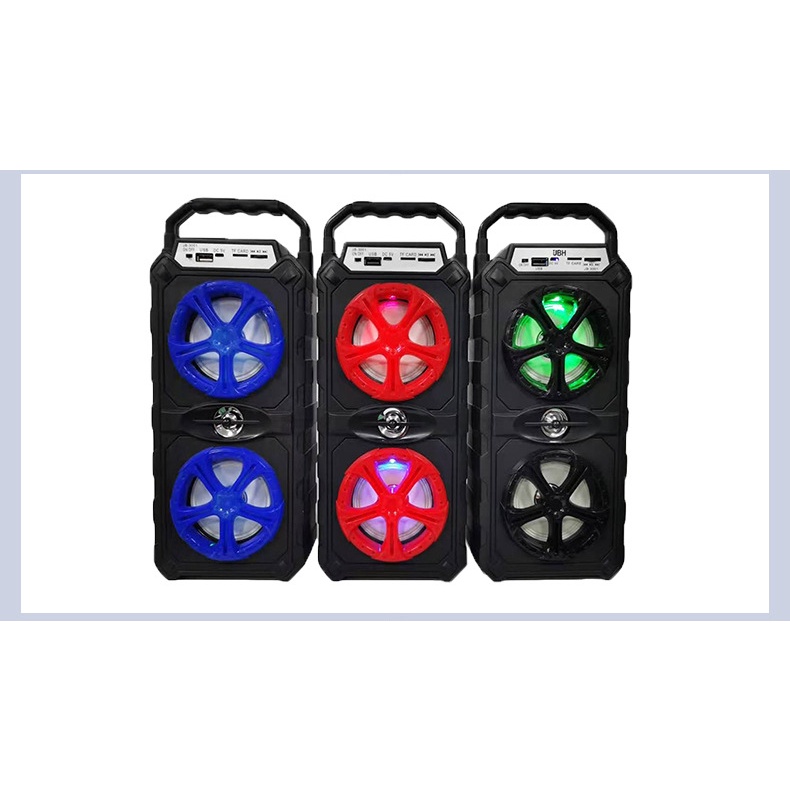 Double Speaker Aktif Bluetooth Portable