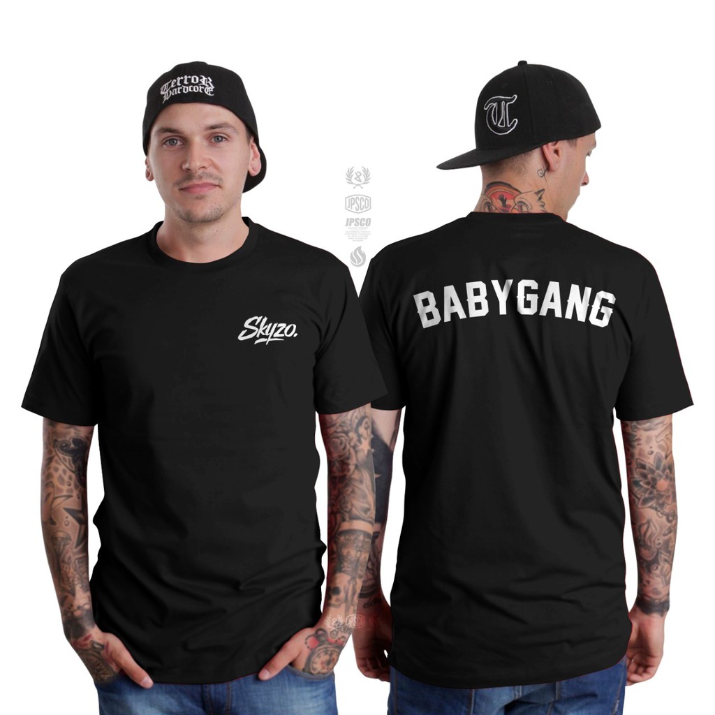 KAOS BABYGANG TSHIRT SKYZO PAKAIAN PRIA WANITA BAJU BABYGANG