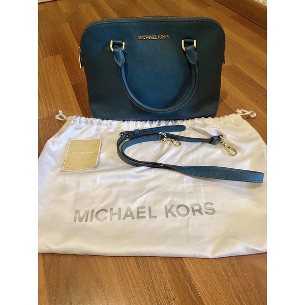 Michael Kors Dome Cindy Medium Green Tosca (MK Preloved)