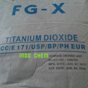 

Titanium Dioxide USP/Food Grade ex rrc, pemutih makanan 1000gr