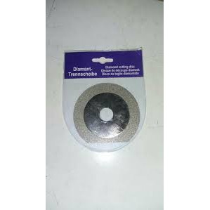 Diamond Cutting Wheel 4In Atau Pemotong Batu Silver Polos