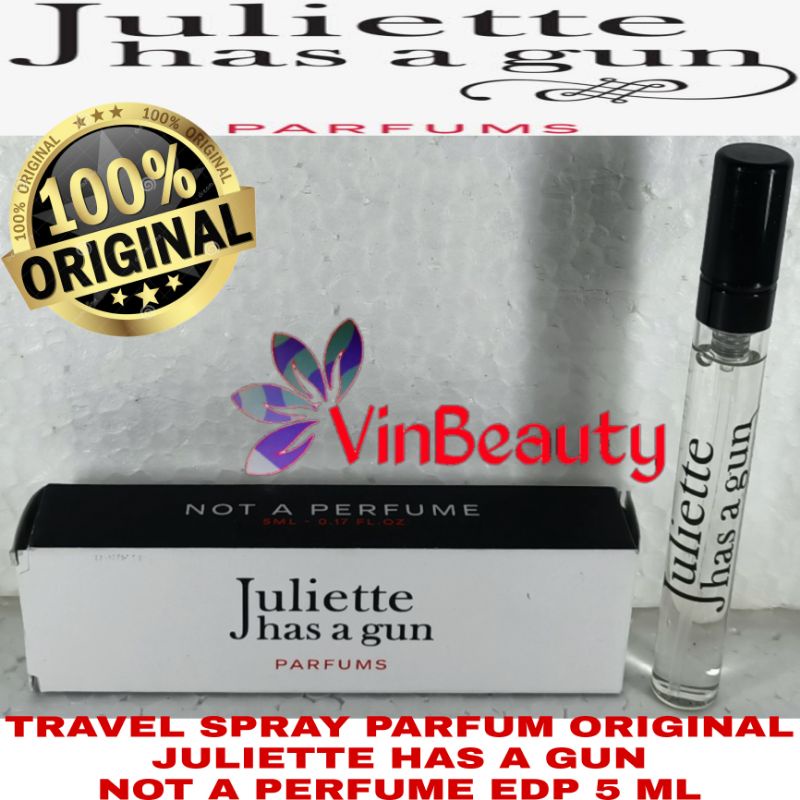 TraveL Spray Parfum OriginaL Juliette has a gun Not a Perfume EDP 5 ml For Women Murah