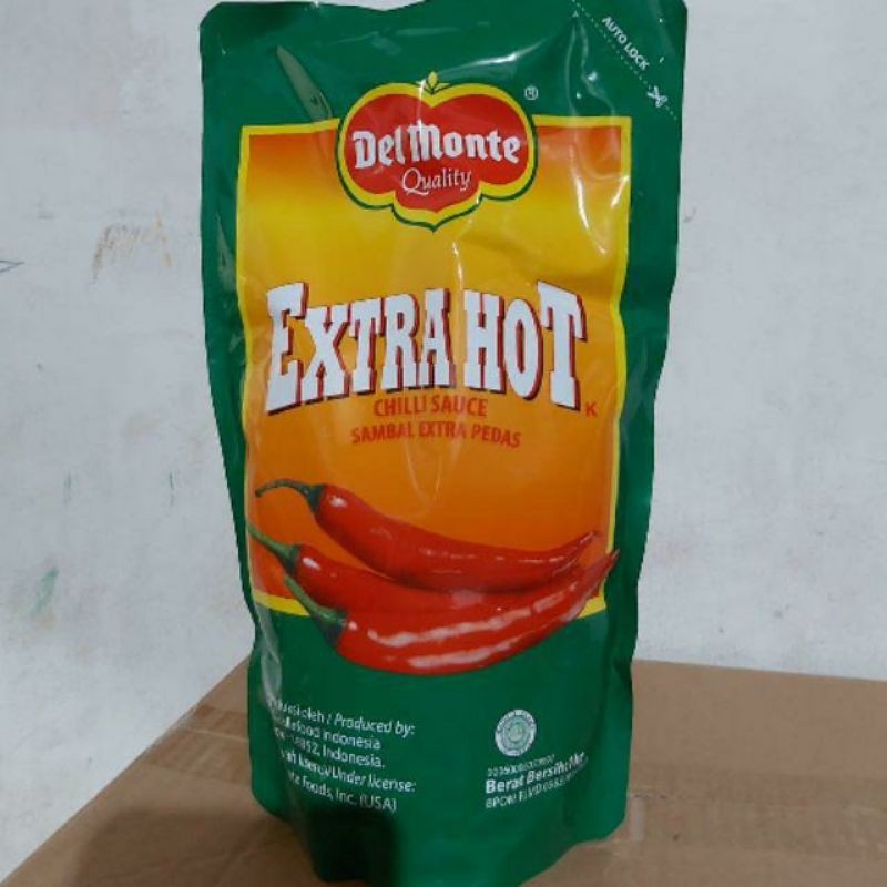 delmonte extra hot pouch 1kg