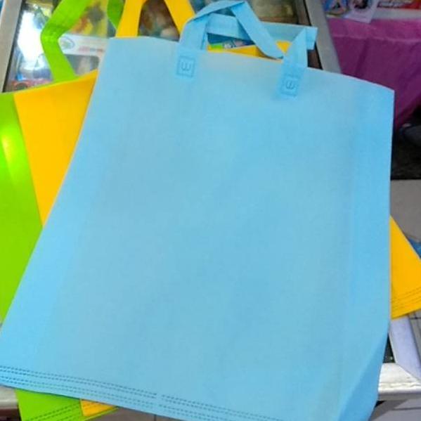 

Terbaru 8LTR0 Goodie bag uk 38x45x10 - tas spondbond tali lipatan samping - tas promosi Y95 Model Terkini