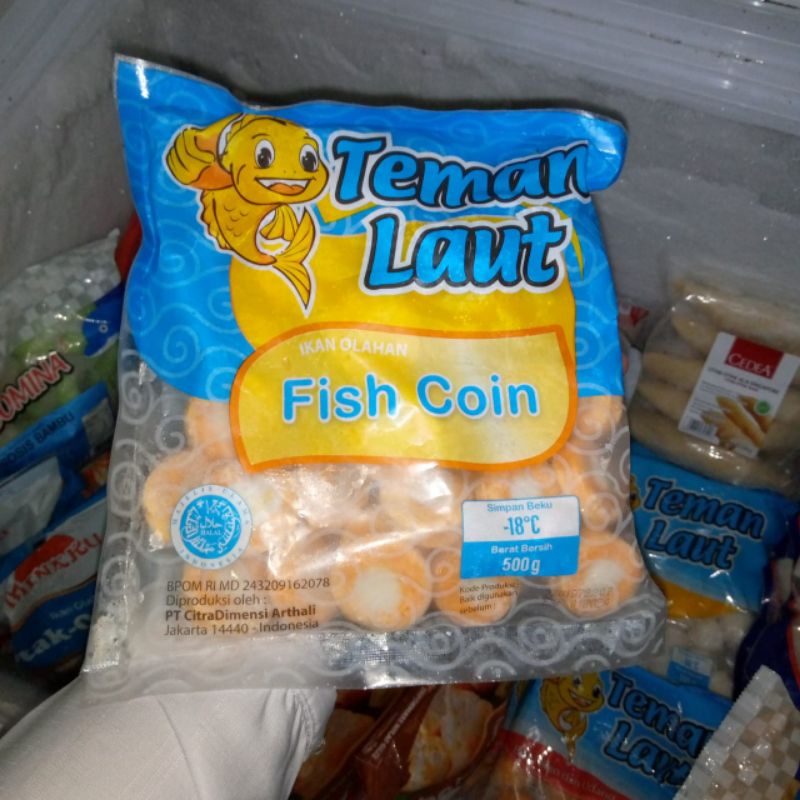 

Teman Laut Fish Coin 500 Gr