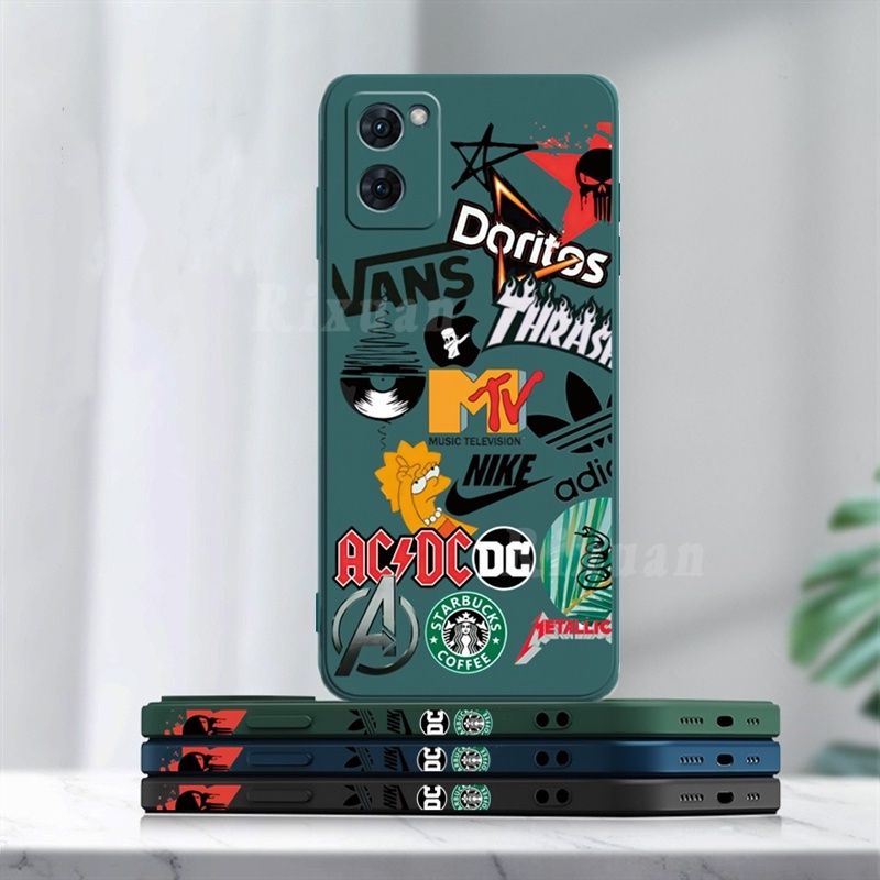 Casing Tpu OPPO A57 2022 A95 A16 A16k A12 A5S A7 A55 A54 A15 A15S A53 A74 A1K F9 RealmeC21Y C35 C25Y C2