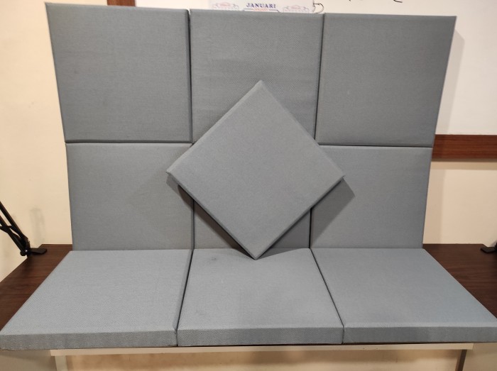 Panel Akustik 40x40 3cm D60/1" | Acoustic Panel Peredam Suara 40x40x3