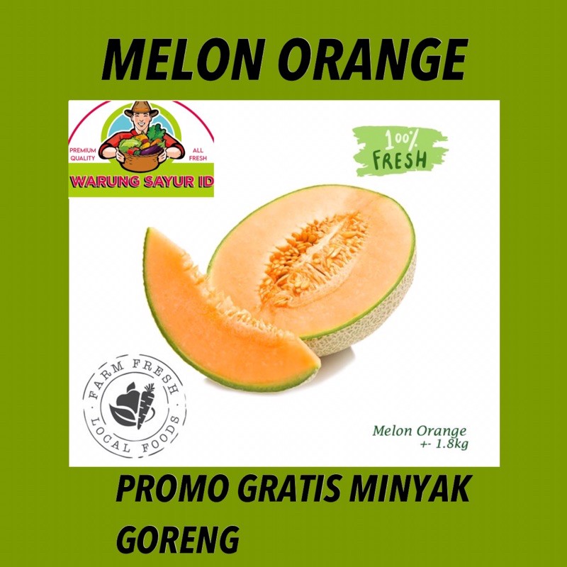 

MELON ORANGE 1 BUAH