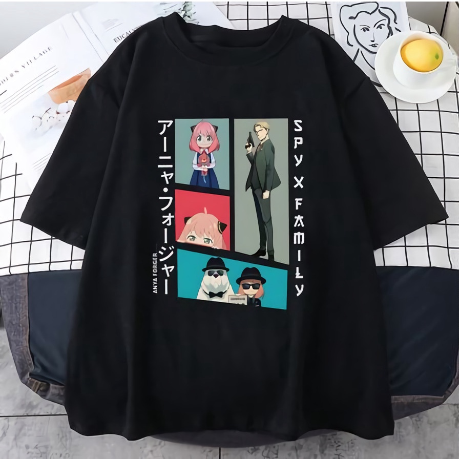 Tshirt Anya Bond Spy x Family Anime Manga Premium Unisex