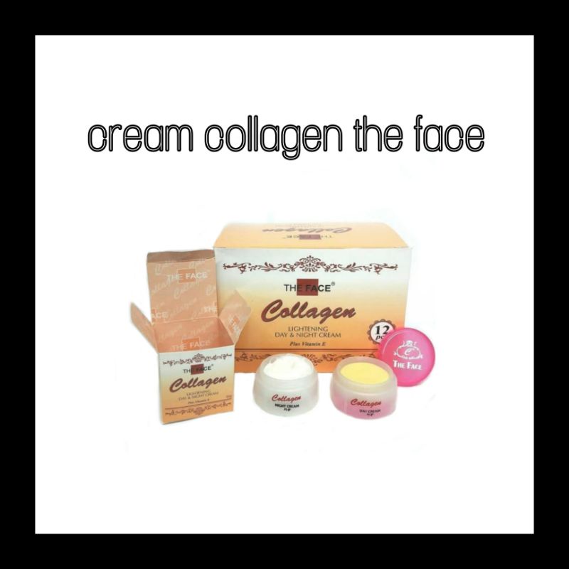 [PERLUSIN] CREAM THE FACE COLLAGEN  PLUS VITAMIN / ORIGINAL BPOM