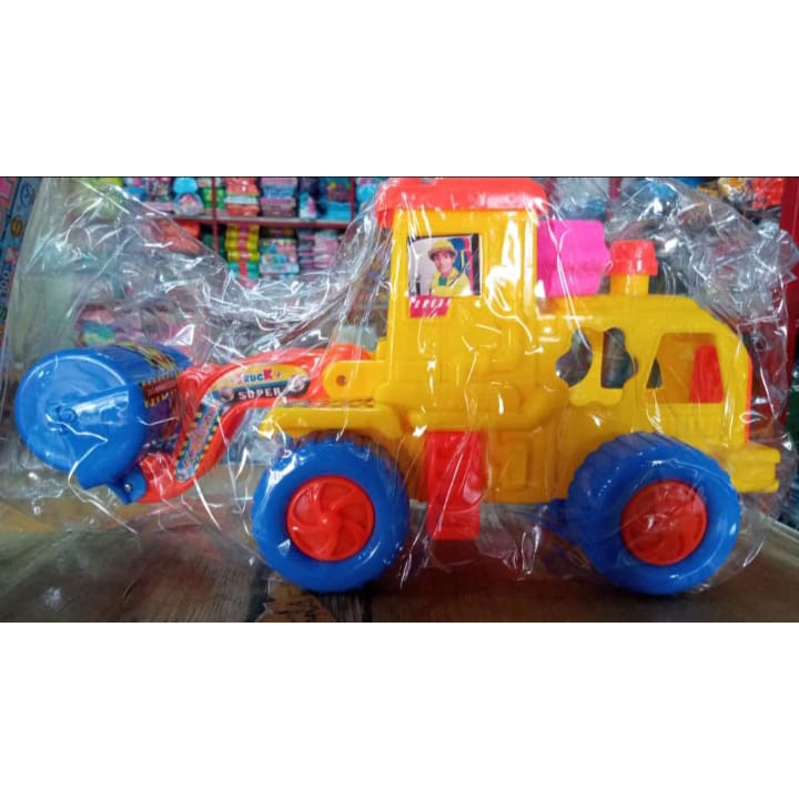 ST25-PL5 Mainan Kendaraan Puzzle Road Roller ST25 - PL5