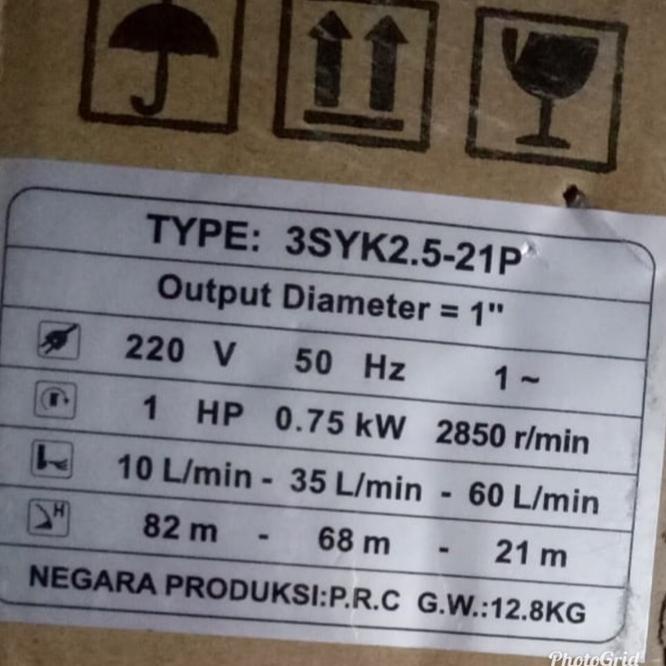 Pompa Satelit York 1 Pk 3 Inch Satelit Sumur Dalam York Submersible