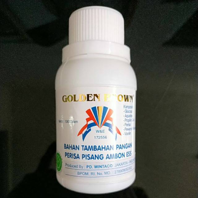 

Golden Brown Pisang Ambon Essense 100gr