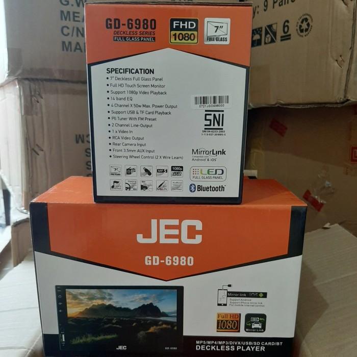 Head Unit Avanza Xenia Calya Sigra Double din JEC GD 6980