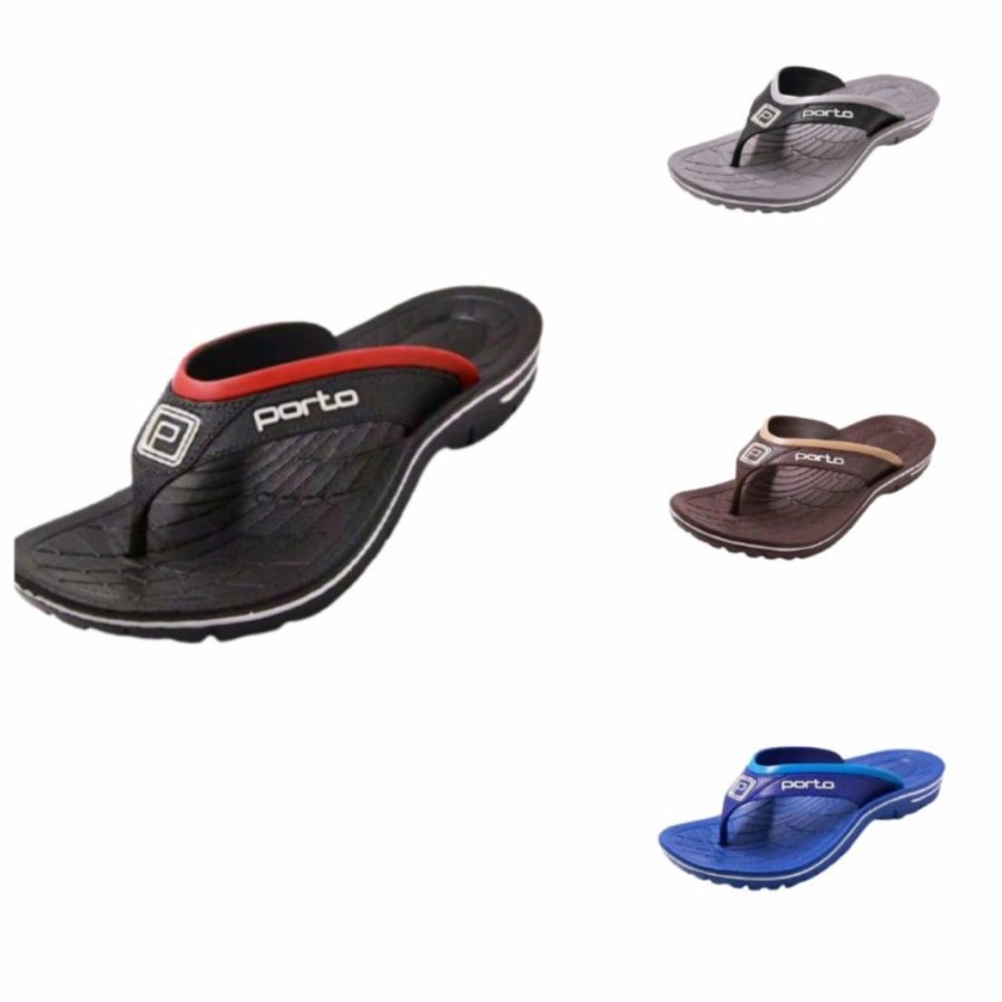 Sandal Anak Sandal Jepit sandal Karet Porto Anti Licin Ringan Awet Bahan Lentur
