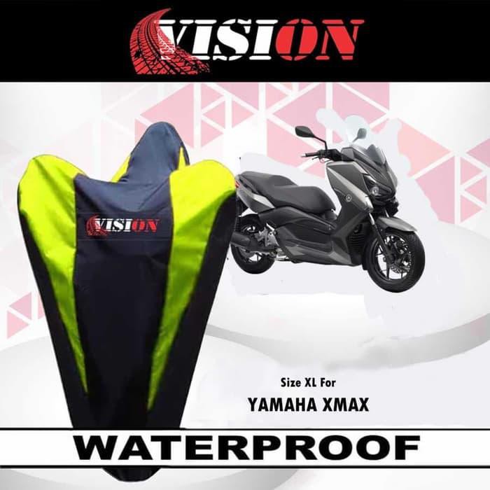 Sarung Motor XMAX / Cover Penutup Motor Warna Anti Air Merk VISION - Merah