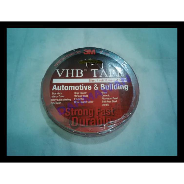

Double Tape 3M VHB 12mmX4,5m Original MURAH