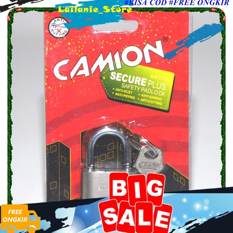 Kunci Gembok Pintu Rumah Kecil Leher Pendek 30Mm Camion 0544 Universal Anti Karat Kuat Tahan Lama