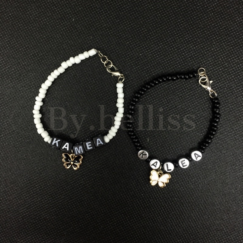 Gelang Manik Custom Nama