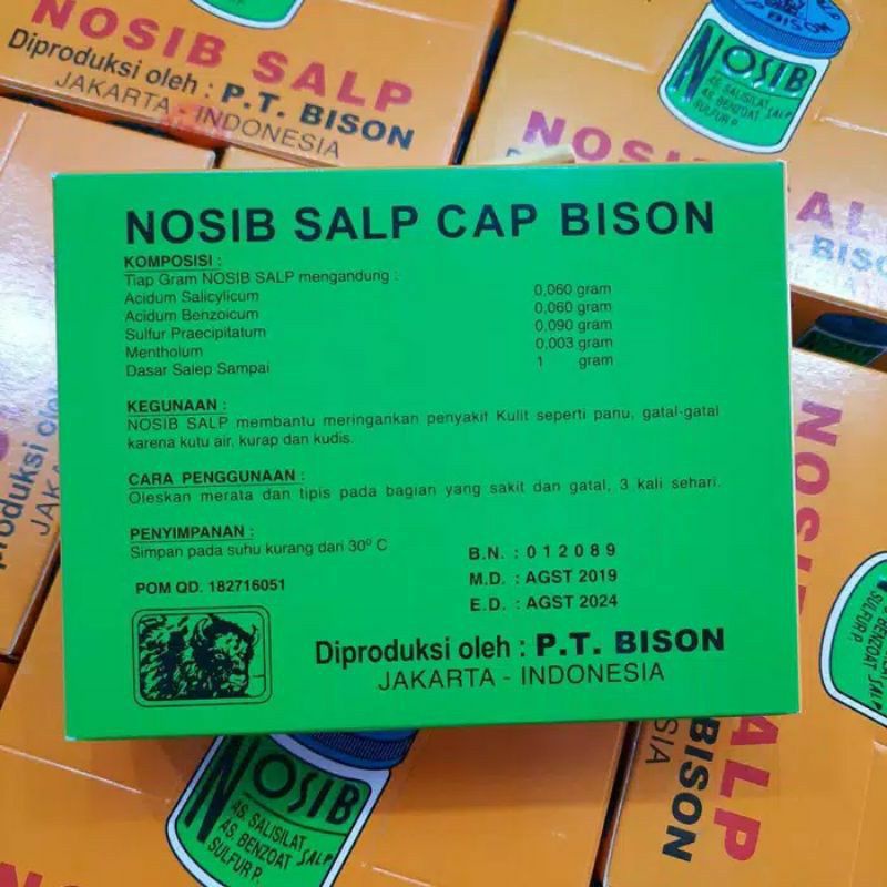 NOSIB Salep Cap Bison 14 gram