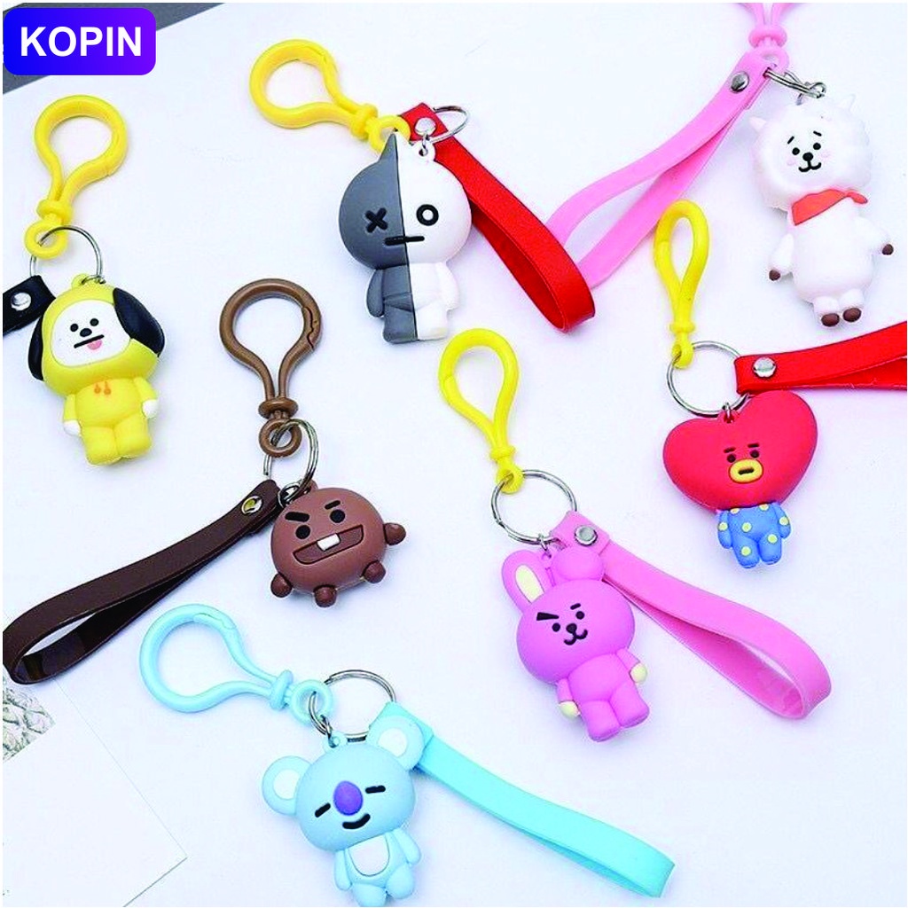 Gantungan Kunci Motor Unik Lucu Boneka Murah