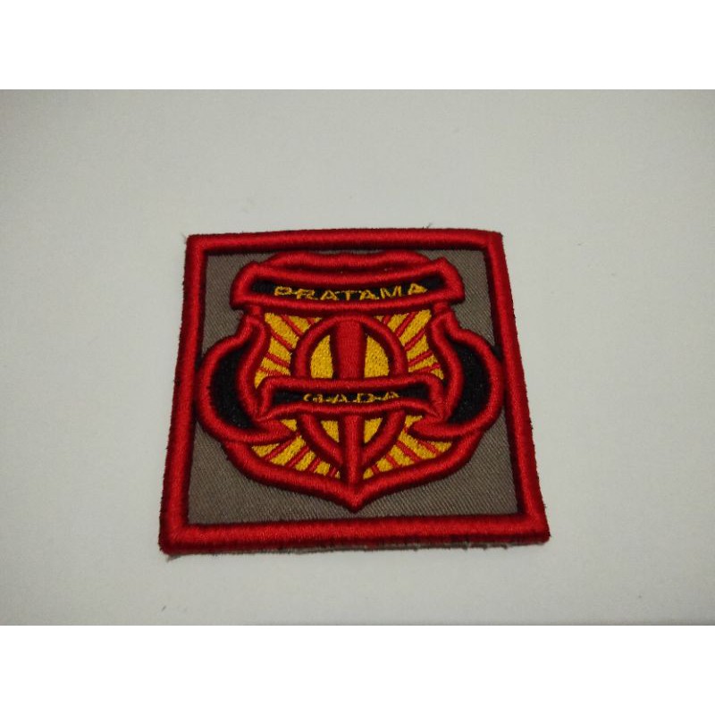 pin gada Pratama timbul / gada Pratama coklat / pin satpam timbul