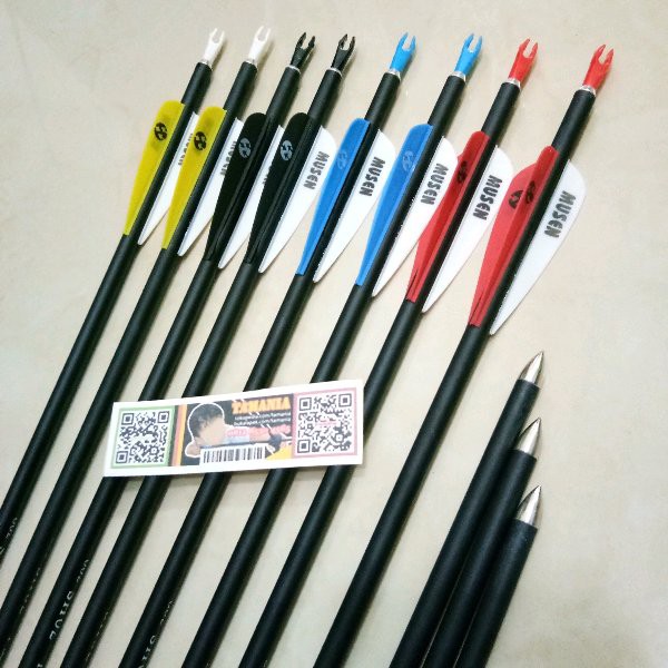 Anak Panah Murah Arrow Carbon Mix MUSEN 7mm Spine 700