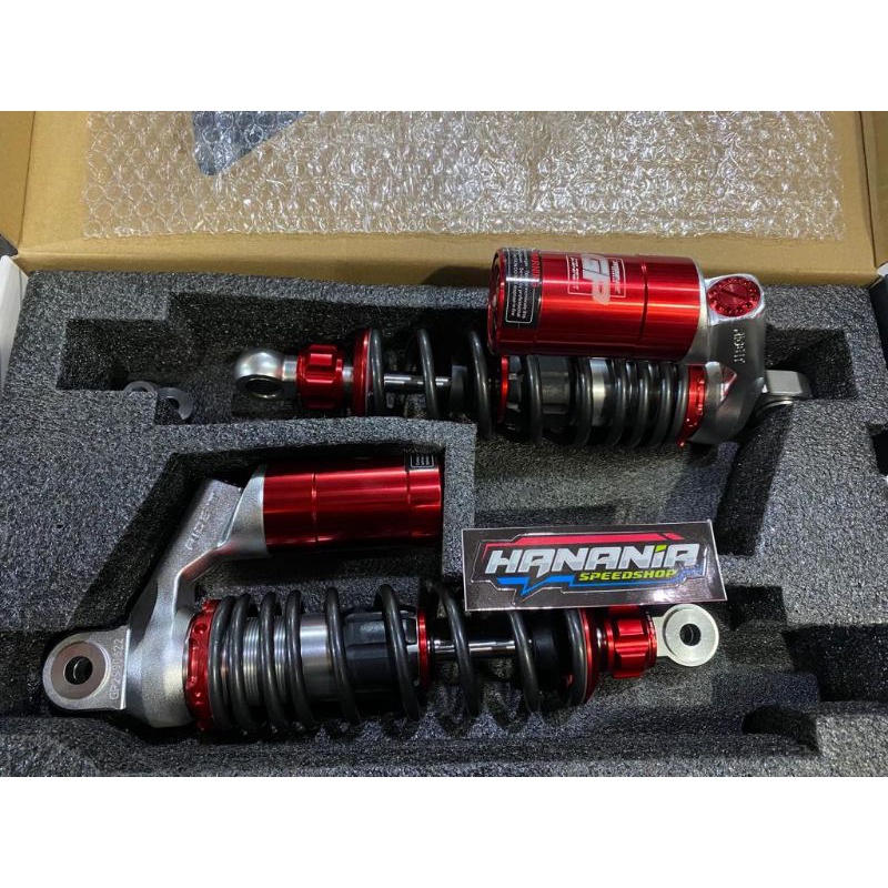 Shock Skok Ride It Gp Single Click Titanium, Merah 280 320 340 Murah