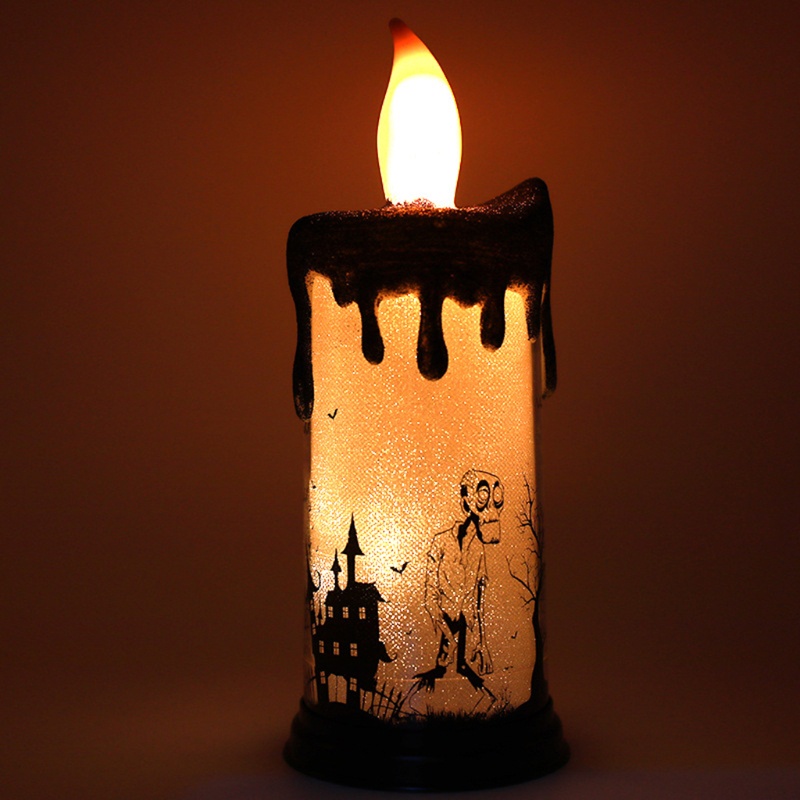 Zzz Lampu Lilin LED Elektrik Tanpa Api Tenaga Baterai Untuk Dekorasi Pesta Pernikahan / Natal / Halloween