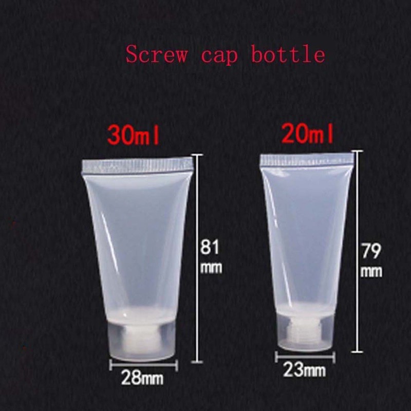 5ml/10ml/15ml/20ml/30ml Soft Tube tutup Ulir/tempat krem dokter/share in jar