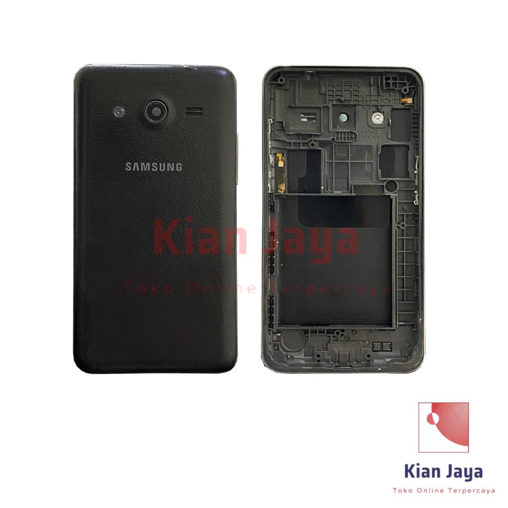 Cassing Casing Housing Fullset Hp Samsung Galaxy Core 2 G355H Original