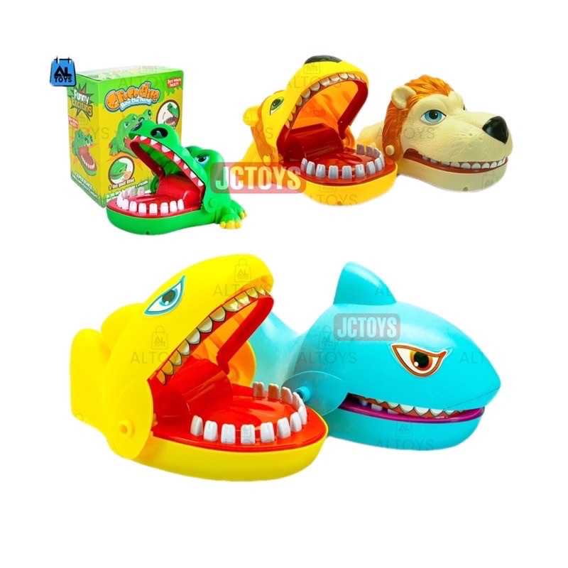 MAINAN SINGA GIGIT HIU GIGIT BUAYA GIGIT - MAINAN KELUARGA