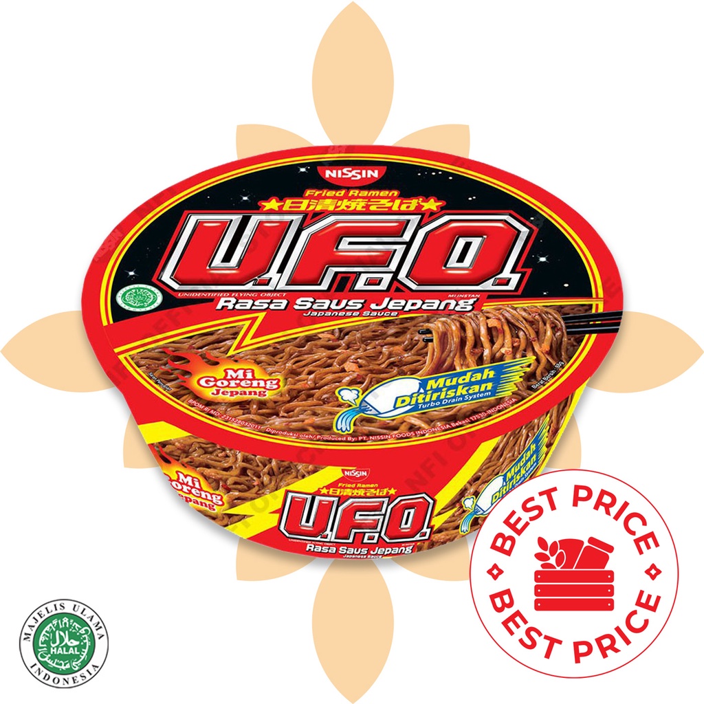 NISSIN - UFO SAUS JEPANG BOWL NOODLE - 88 GR